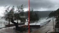 Herceg Novi na udaru olujnog vetra i podivljalog mora