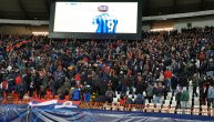 Navijači Zvezde slavili gol Atlante protiv Dinama na tokom meča sa Bajernom