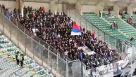 Grobari se iz dva kopa dozivali na AZ Alkmar - Partizan