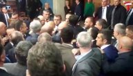 Tuča u skupštini Crne Gore pa upad policije i hapšenje poslanika Demokratskog fronta