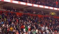 Tuča navijača Zvezde na meču protiv Žalgirisa
