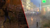 Policija vodenim topom na demonstrante u Bejrutu