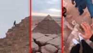Jutjuber se popeo na vrh piramide, pa završio u zatvoru