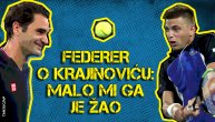 Federer posle demoliranja Krajinovića: Iskreno, malo mi ga je žao