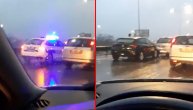 Gužve na auto-putu kroz Beograd: Dva lančana sudara napravila zastoj