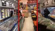 Veliki marketi u Šangaju opustošeni, namirnica ima samo u manjim marketima