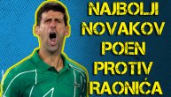 Najbolji Novakov poen protiv Raonića: "Idemo breee!"