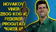Vrhunski potez Novaka zbog kog je Federer progutao "knedlu"
