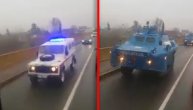 Crnogorska policija dovlači oklopna vozila u Podgoricu