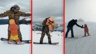 Iver ne pada daleko od ski staze: Kad je tata profesionalni snouborder, nema granice zabavi