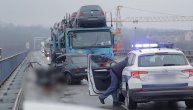 Sudar teretnog i putničkog vozila na Kružnom putu: Vozač automobila poginuo na mestu nesreće