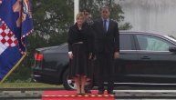 Dolazak Kolinde Grabar-Kitarović na inauguraciju predsednika Hrvatske
