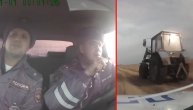 Posle litre votke na eks, igrarije s policijom: Luda potera traktoriste