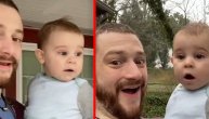 Dugo ćete pamtiti reakciju bebe koja prvi put vidi sneg
