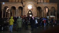 Molitveni hod studenata i građana u Beogradu od crkve Svetog Marka do crkve Svetog Ðorđa
