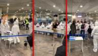 Odbojkaš Srbije snimio rigoroznu aerodromsku kontrolu zbog korona virusa