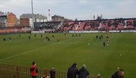 Stadion Mačve u Šapcu pred meč protiv Crvene zvezde