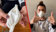 Kako sami da napravite kratkotrajnu zaštitnu masku