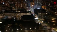 Policijski čas, noć broj 3: Snimak iz vazduha pustih ulica Beograda