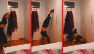 Teodora Džehverović pokušala da izvede gimnastički trik, pa ljosnula na nos