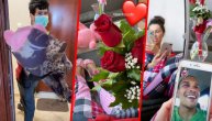 Ljubav cveta i u doba korone: Marko Marković poslao Staniji ruže na kućnu adresu, pa joj i zapevao