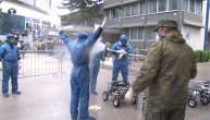 U Čairu kao u laboratoriji: Ovako izgleda dezinfekcija privremene bolnice u Nišu