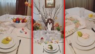 Dragana Mirković pokazala kako je izgledala njena trpeza za Vaskrs