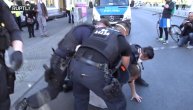 Brutalna nemačka policija hapsila u centru Berlina, jer demostranti ne poštuju mere