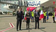 Piloti Er Srbije iznenadili Vučića: Pozdravili ga pesmom navijača Atalante iz Bergama
