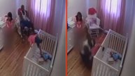 Tata zvani munja: Brzom reakcijom spasao ćerkicu od sigurnog pada