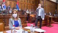 Boško Obradović napravio incident u Skupštini