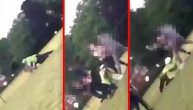Policajac zabranio deci da budu u parku za vreme korone, oni ga mučki napali i razvlačili po zemlji