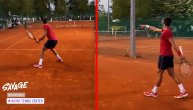 Novak Đoković pokazao magiju na treningu u Beogradu