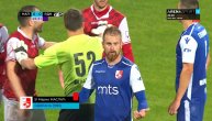 Kratak fitilj fudbalera Radničkog: Maslać dobio direktan crveni karton zbog udaranja igrača Napretka