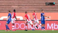 Najzanimljiviji trenuci prvog poluvremena utakmice Cvezda i Radnika iz Surdulice