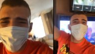 Veseli Veljko sa maskom pokazao kako provodi vreme u izolaciji