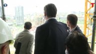 Vučić obišao radove na Kuli Beograd u "Beogradu na vodi"