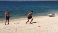More, plaža, sunce... Evo kako se Nole priprema za turnir u Zadru