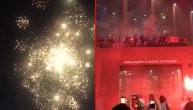 Ovako se slavila titula Liverpula: Vatromet, baklje i navijači