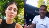 Anastasija Ražnatović krišom snimila Marka Gobeljića tokom priče, evo kako je Zvezdin igrač reagovao