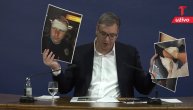 Vučić pokazao slike izbodenih i povređenih policajaca