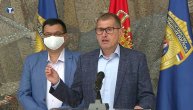 Rebić: Na sinoćnim protestima privedena je 71 osoba, a više od 130 policajaca je tražilo pomoć
