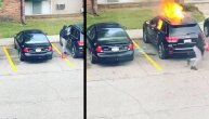 Ne samo da je luda nego i slabe inteligencije: Palila dečku kola pa umalo i sama planula