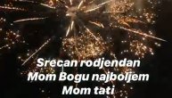 "Mom Bogu najboljem": Đaniju porodica priredila spektakularno iznenađenje za rođendan