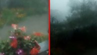 Veliko nevreme praćeno jakom kišom i olujnim vetrom zahvatilo je Kraljevo