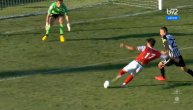 Napredak dao gol Partizanu sekund pred prvo poluvreme