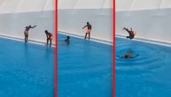 Fudbaleri Partizana prave salto u bazenu