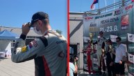 Automobilista Dušan Borković pobedom na prvoj trci na stazi Slovakiaring učvrstio prvu poziciju