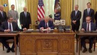 Potpisan sporazum između Beograda i Prištine u Beloj kući, u prisustvu Donalda Trampa