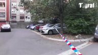 Jezivi snimci sa mesta pucnjave na Banjici: Na parkingu i dalje leži telo ubijenog mladića (18)